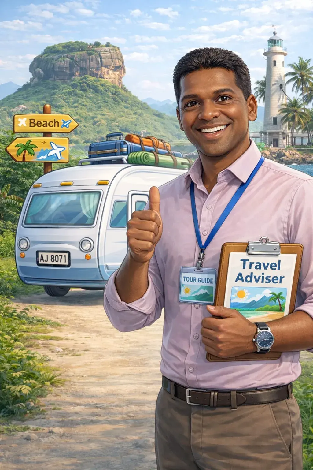 AJ Travels travel adviser in Sri Lanka
